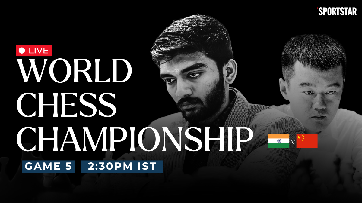 D. Gukesh vs Ding Liren LIVE Updates, World Chess Championship 2024